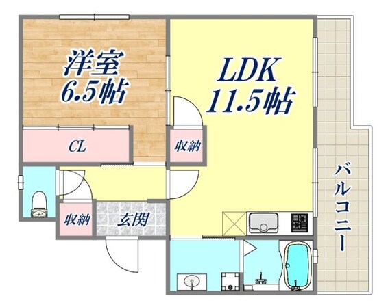 第一ハイツ宮本の物件間取画像